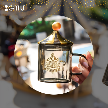 #GiftU个案分享【赤柱广场独家限量版圣诞梦幻旋转木马圣诞玻璃杯】